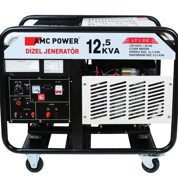 Amcpower 12,5 Kva Dizel Jeneratör 220 Volt