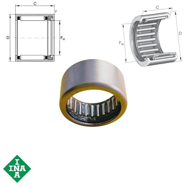 INA HK RS Serisi İğneli Rulmanlar