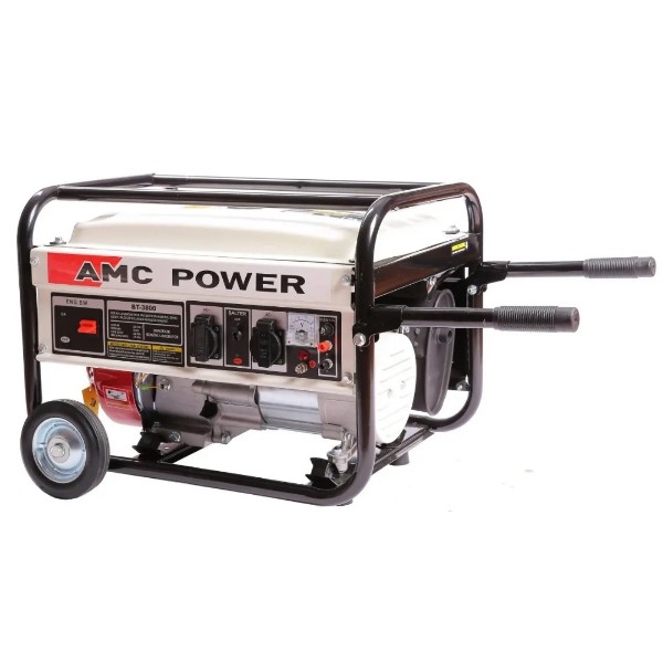 Amcpower 3,5 KVA Benzinli Jeneratör (İpli)